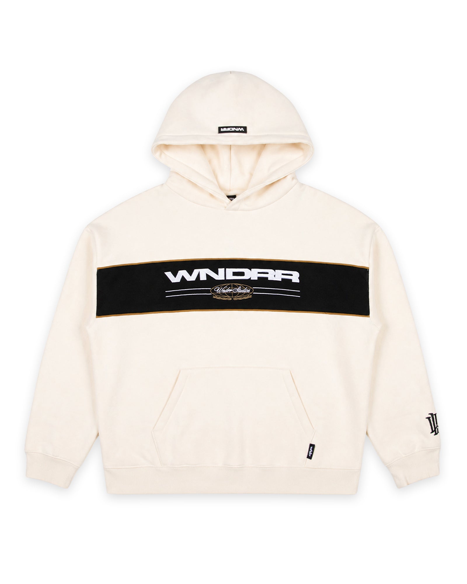 MAISON PANEL HOOD SWEAT - OFF WHITE