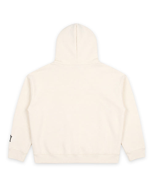 MAISON PANEL HOOD SWEAT - OFF WHITE