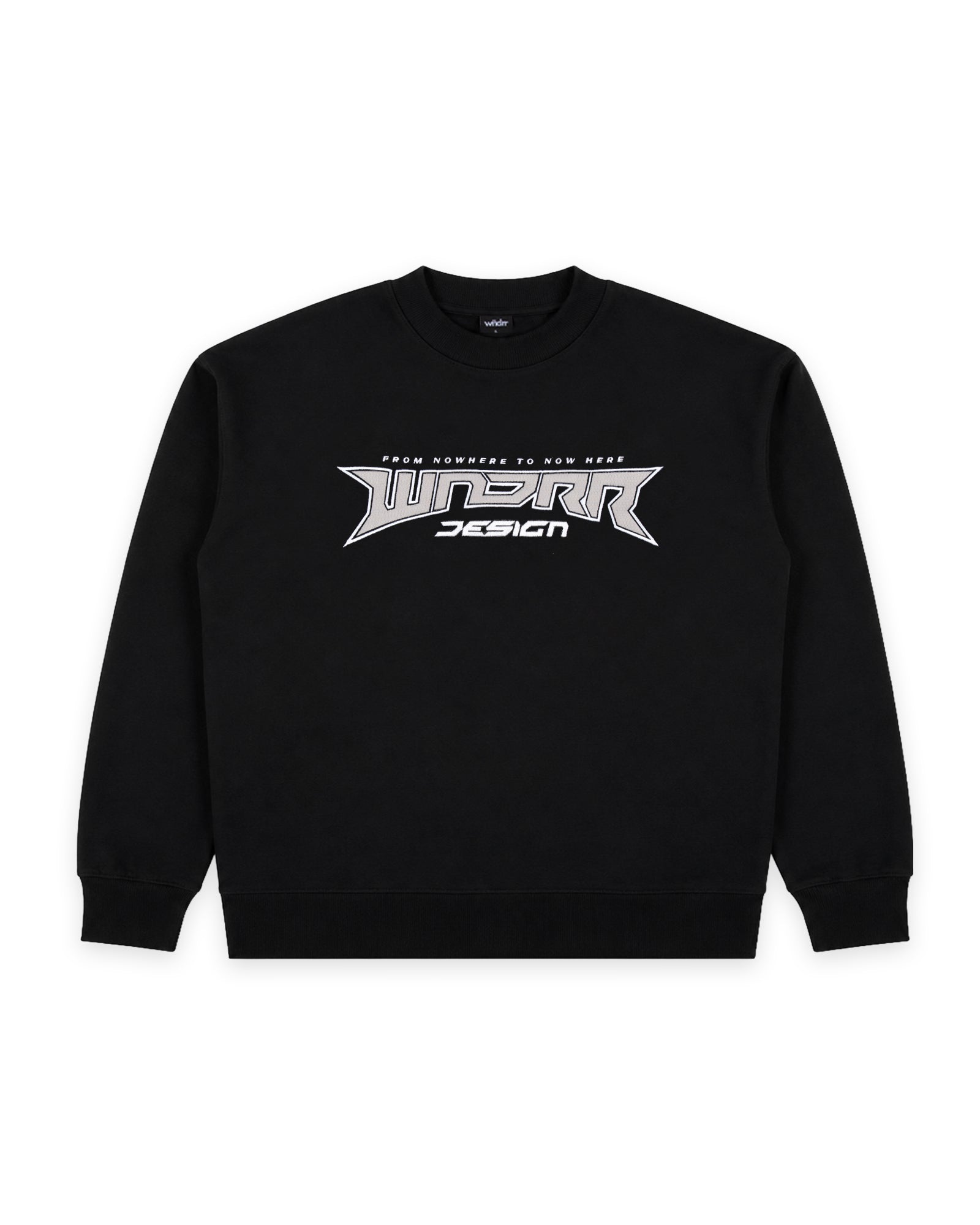 PULSE CREW SWEAT - BLACK