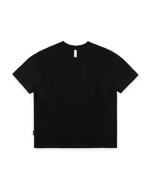 DRIFT BOX FIT TEE - BLACK