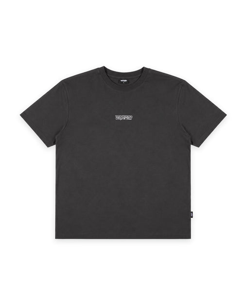 FACTION BOX FIT TEE - FADED BLACK