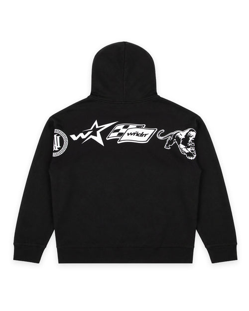 ADVOCATE HOOD SWEAT - BLACK