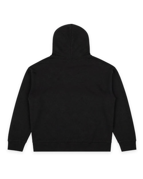 ORBIT HOOD SWEAT - BLACK