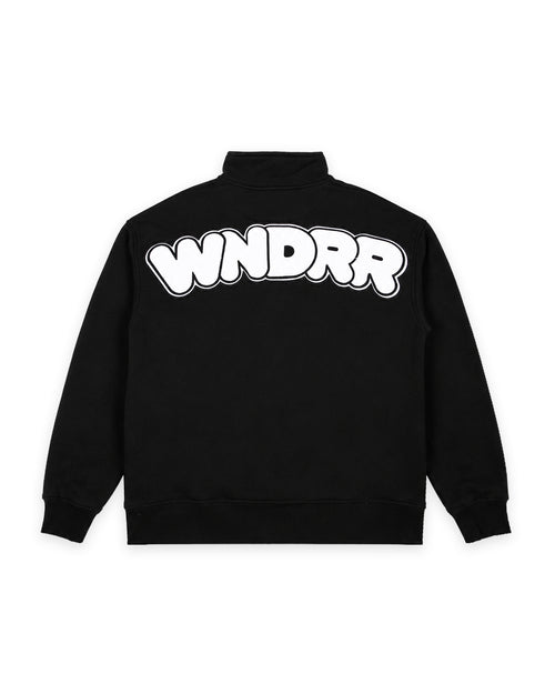 NIMBUS 1/4 ZIP SWEAT - BLACK
