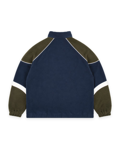 KICKOFF 1/4 ZIP POLAR FLEECE SWEAT - NAVY/INK