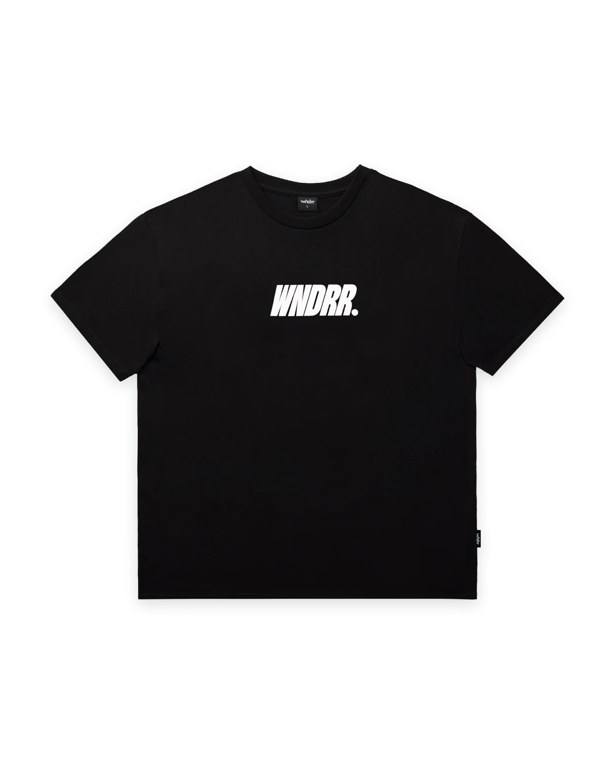 DRIFT BOX FIT TEE - BLACK