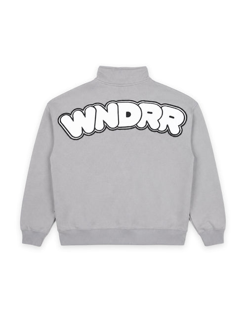NIMBUS 1/4 ZIP SWEAT - CEMENT GREY