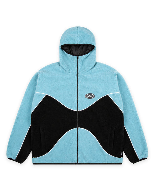 ORBIT FLEECE JACKET - BLUE/BLACK