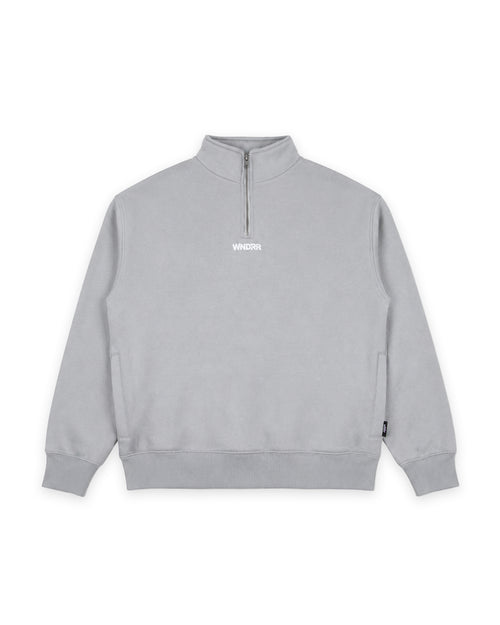 NIMBUS 1/4 ZIP SWEAT - CEMENT GREY