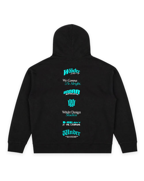 COLLECTIVE HOOD SWEAT - BLACK