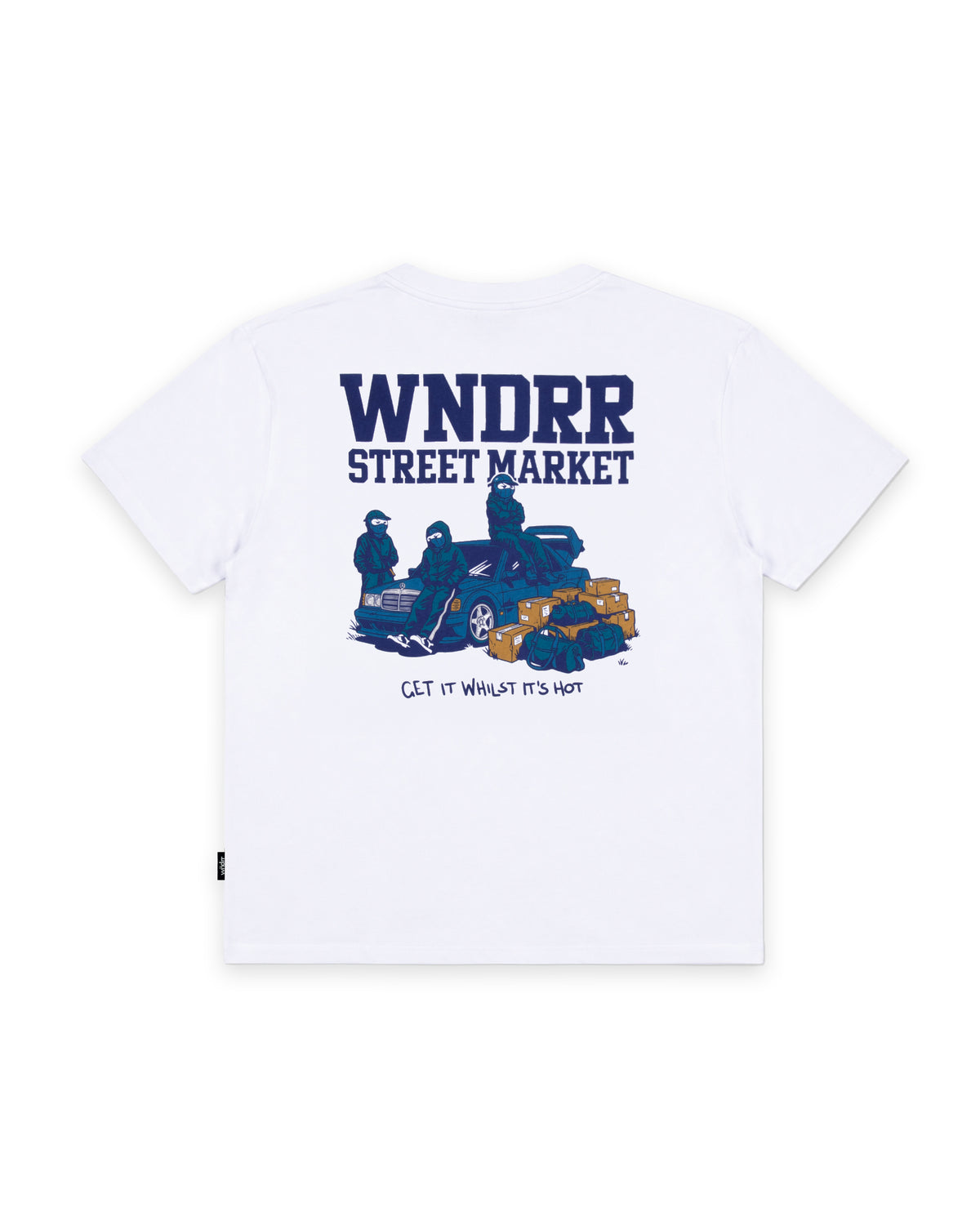 STREET MARKET BOX FIT TEE - WHITE