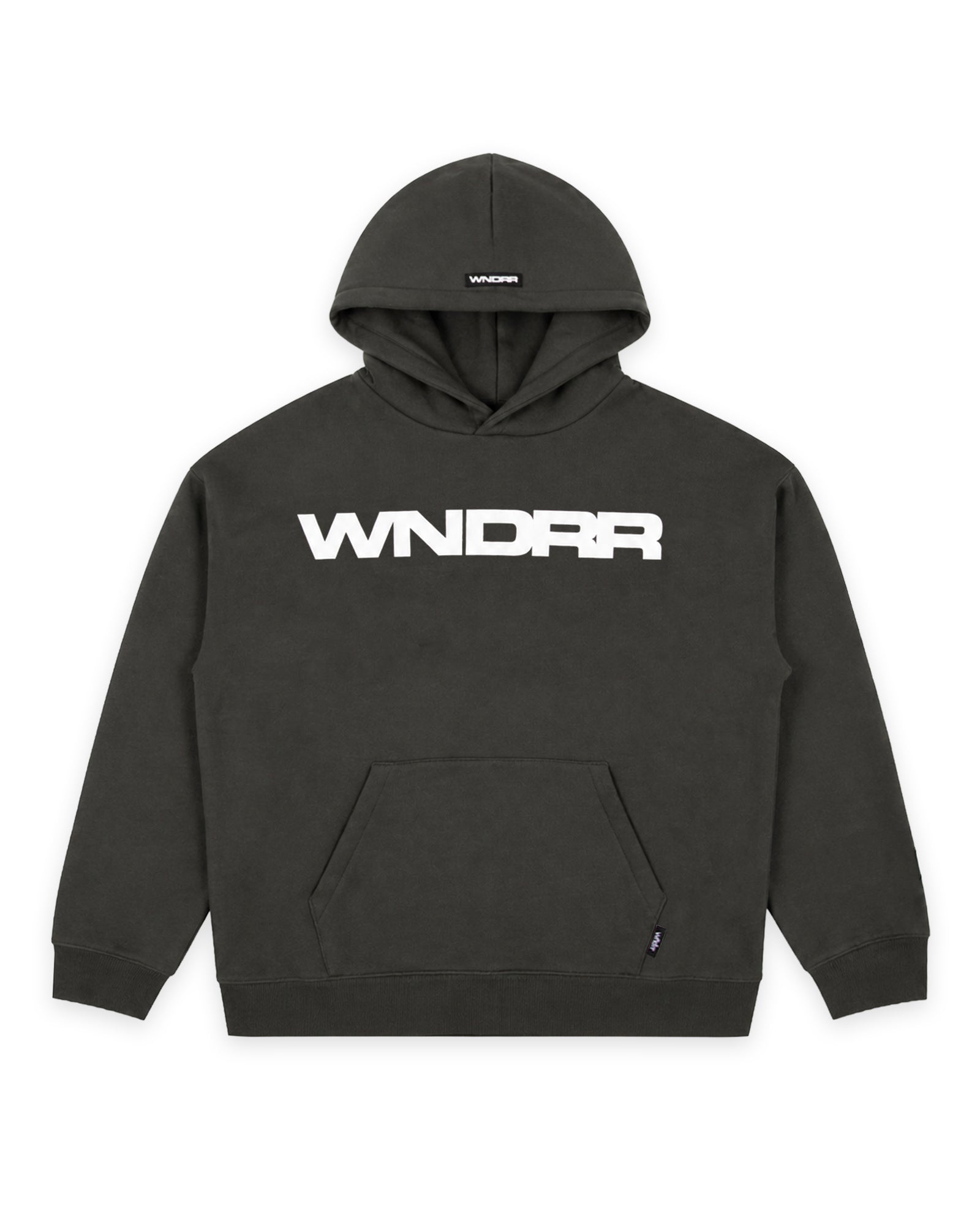 MOTIF HOOD SWEAT - INK