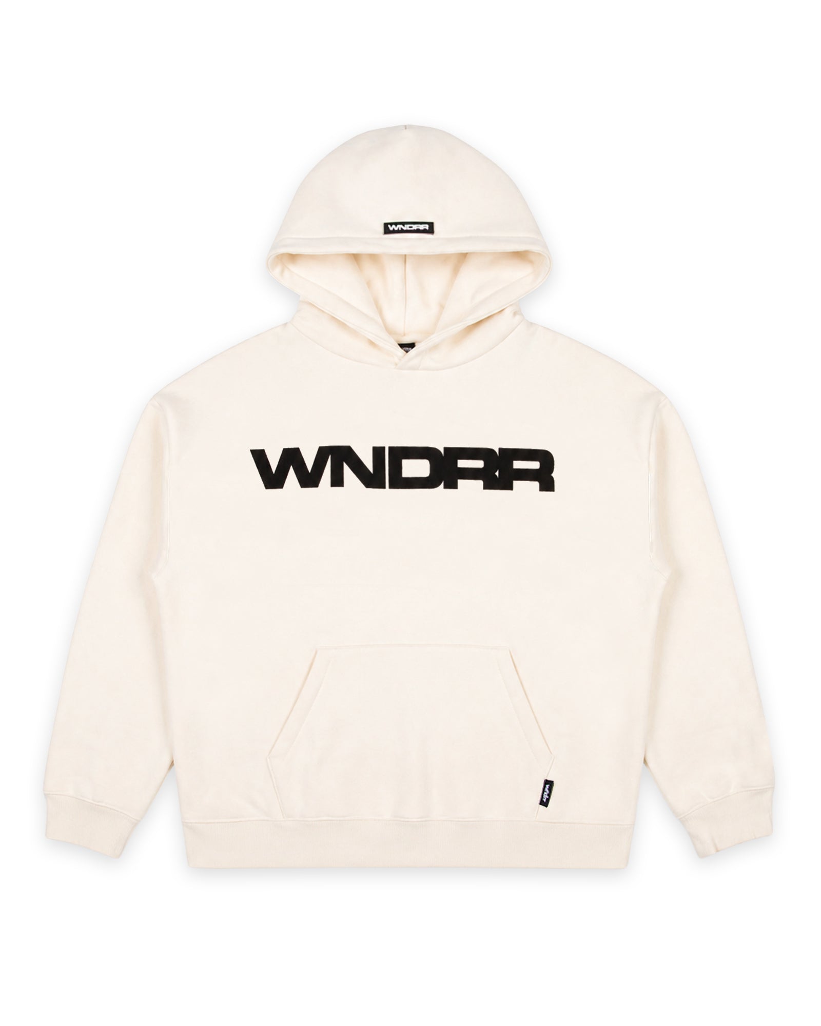 MOTIF HOOD SWEAT - OFF WHITE