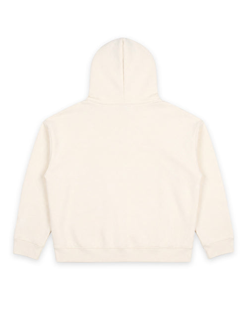 MOTIF HOOD SWEAT - OFF WHITE