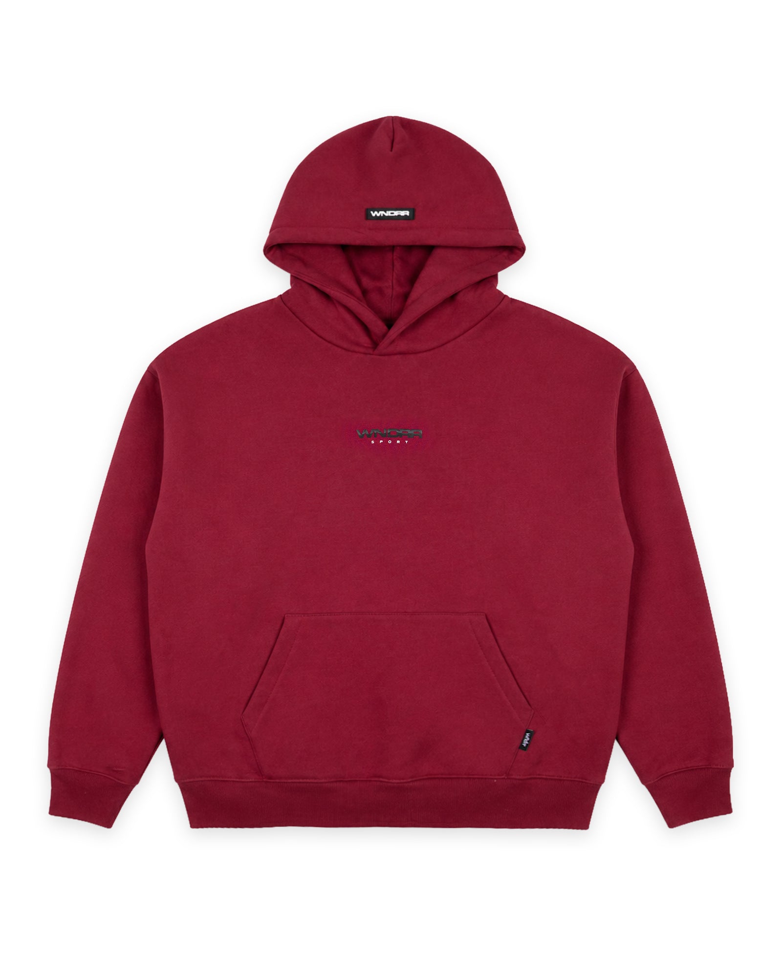 COLLECTIVE HOOD SWEAT - BLOOD RED