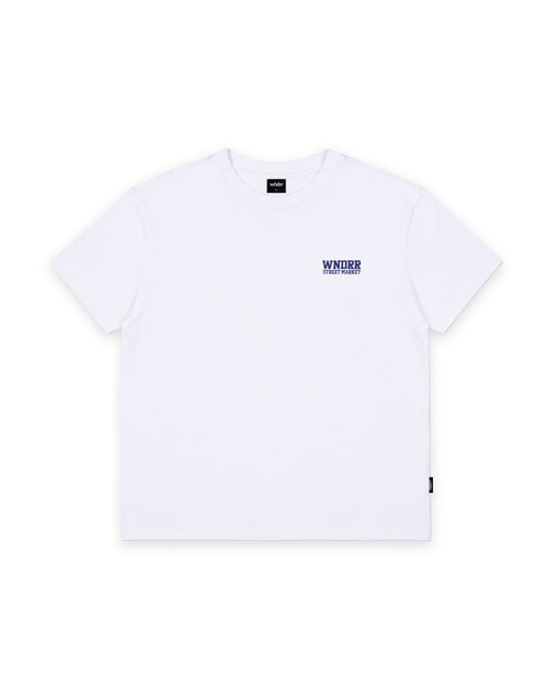STREET MARKET BOX FIT TEE - WHITE