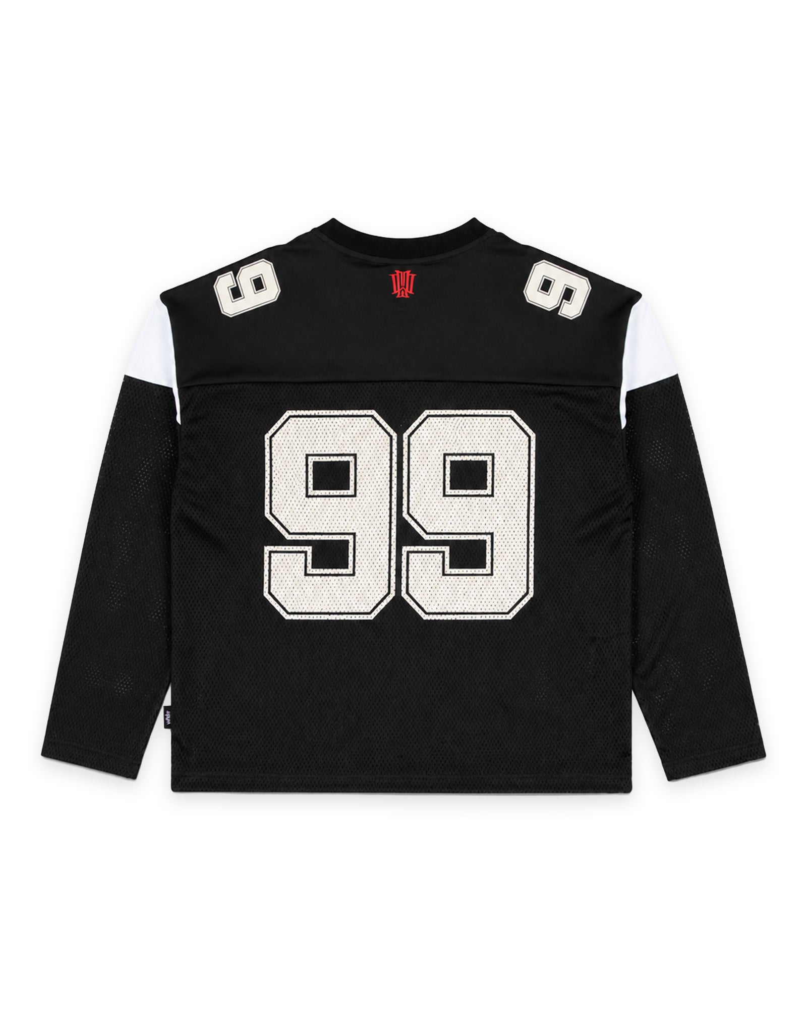 WAYNE HOCKEY JERSEY - BLACK/WHITE