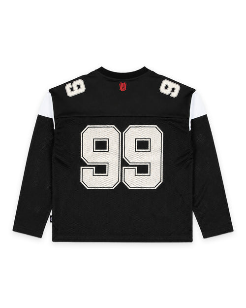 WAYNE HOCKEY JERSEY - BLACK/WHITE