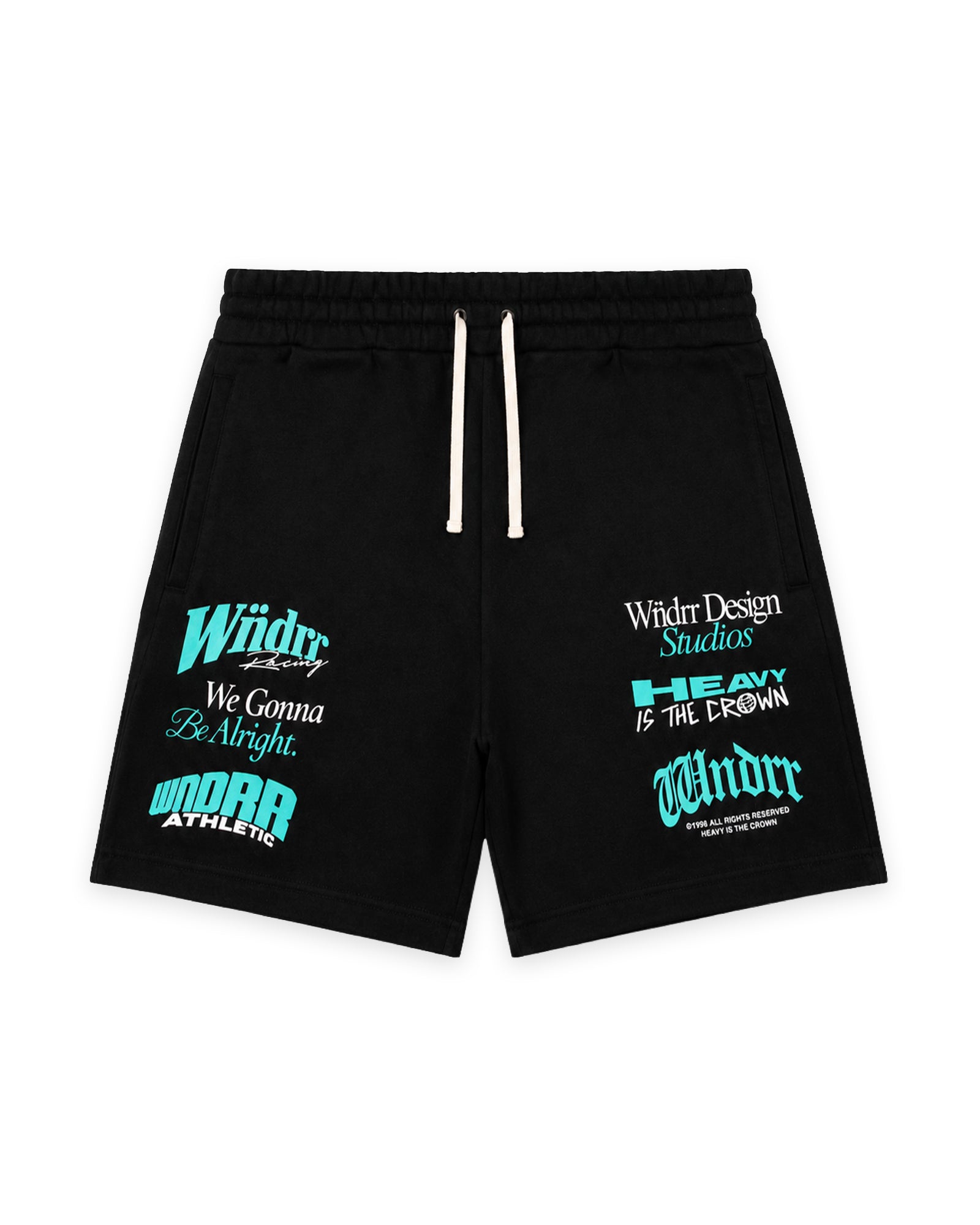 COLLECTIVE TECH TRACKSHORT - BLACK/TEAL