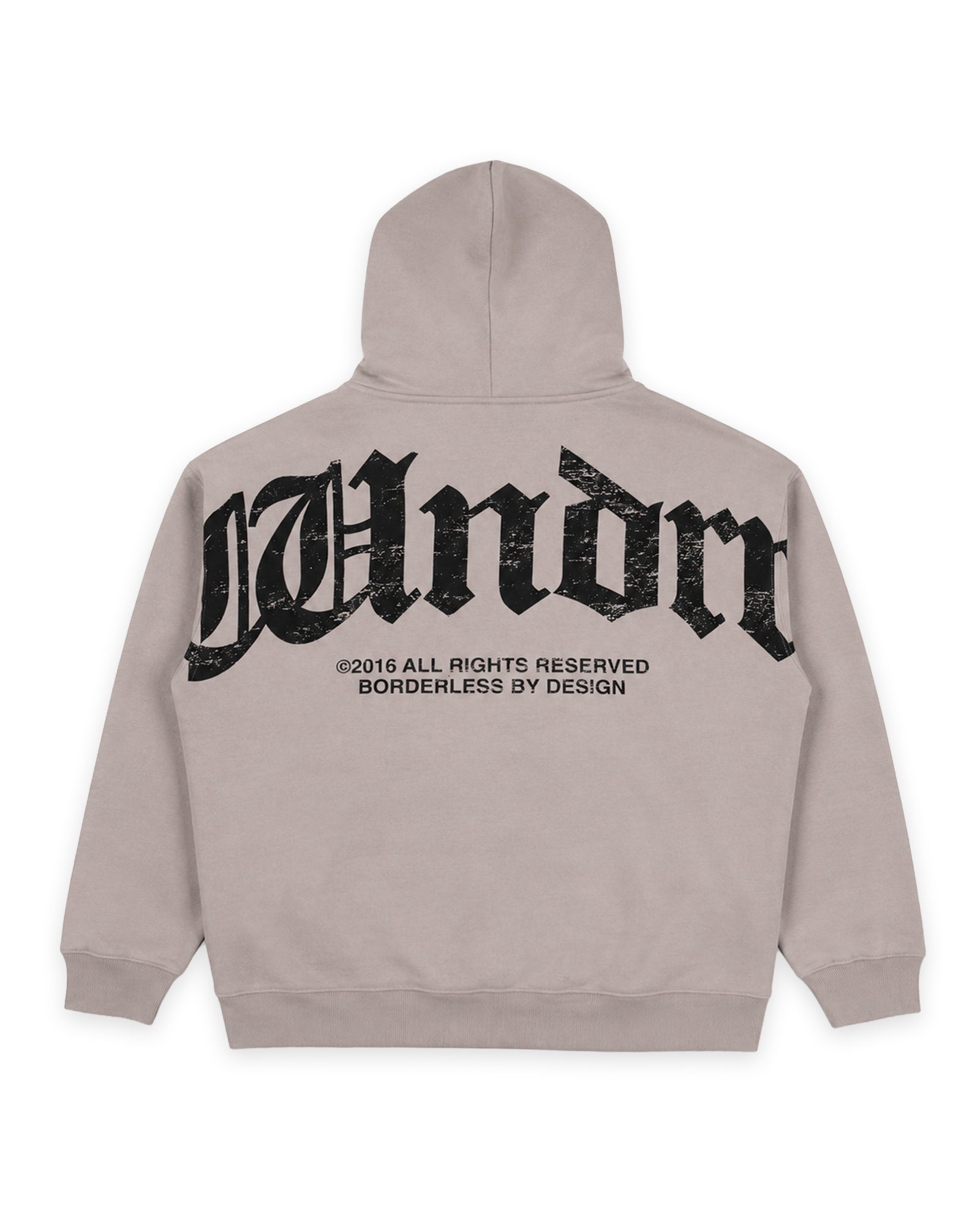 REVIVAL HOOD SWEAT - MOON GREY