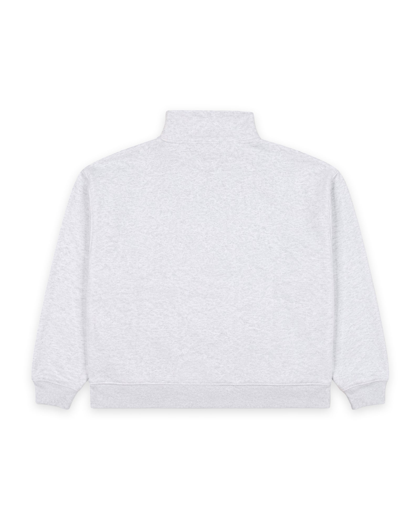MOTIF 1/4 ZIP SWEAT - WHITE MARLE
