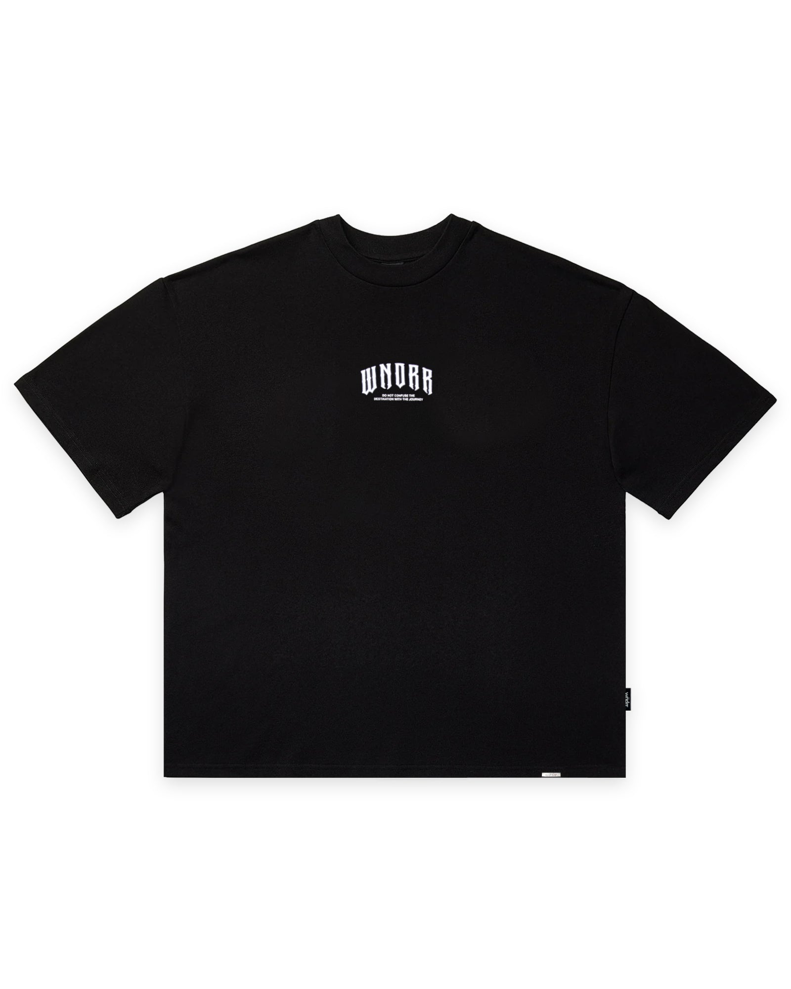 RAIDER HEAVY WEIGHT TEE - BLACK
