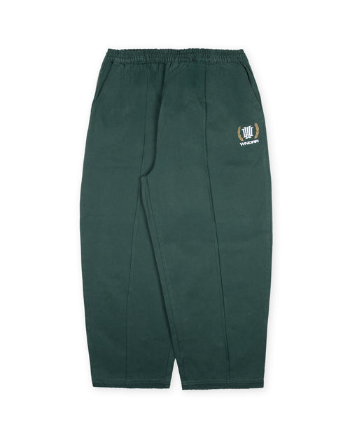 MAISON PLEATED PANT - PINE GREEN