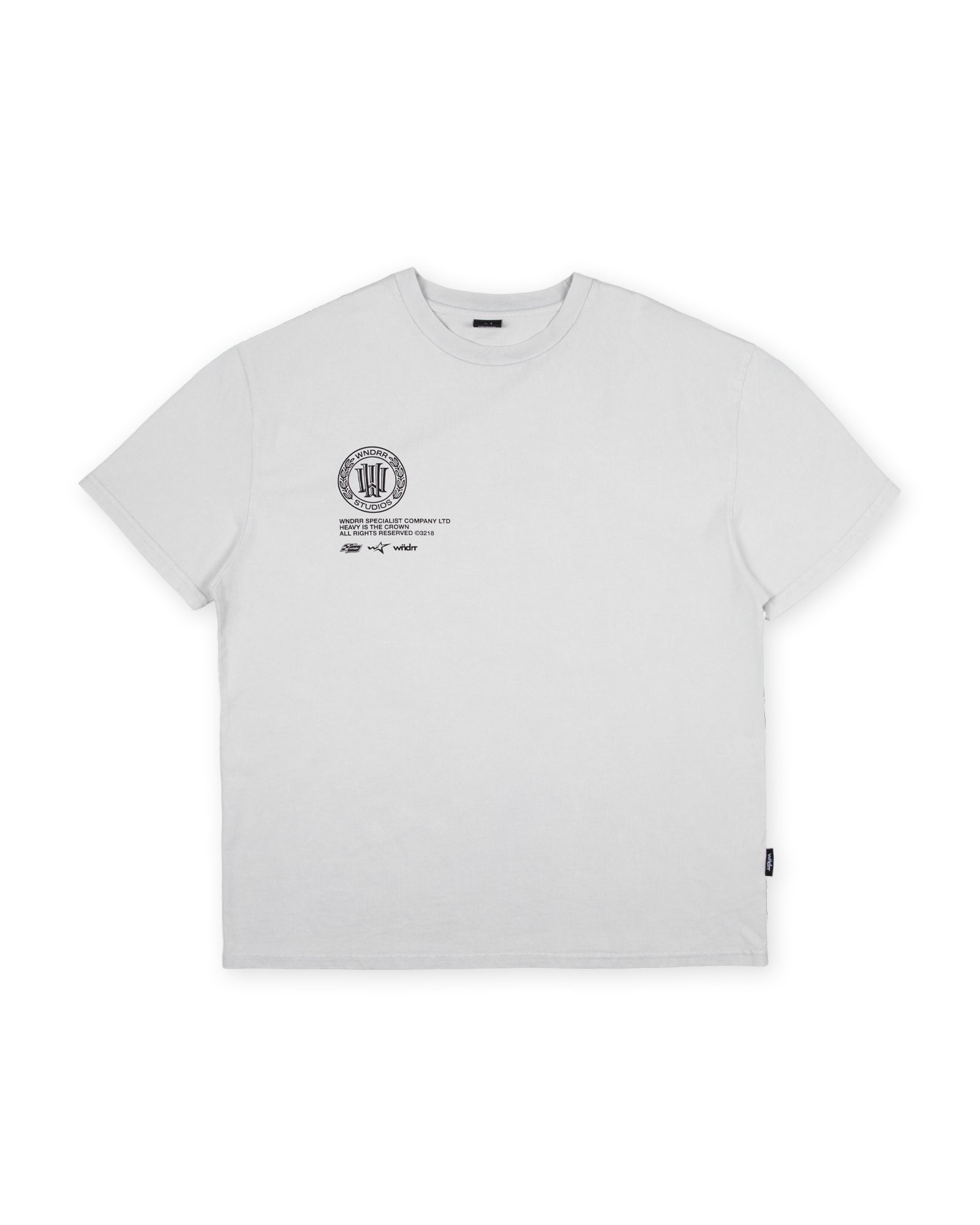 VELOCITY BOX FIT TEE - WASHED OYSTER