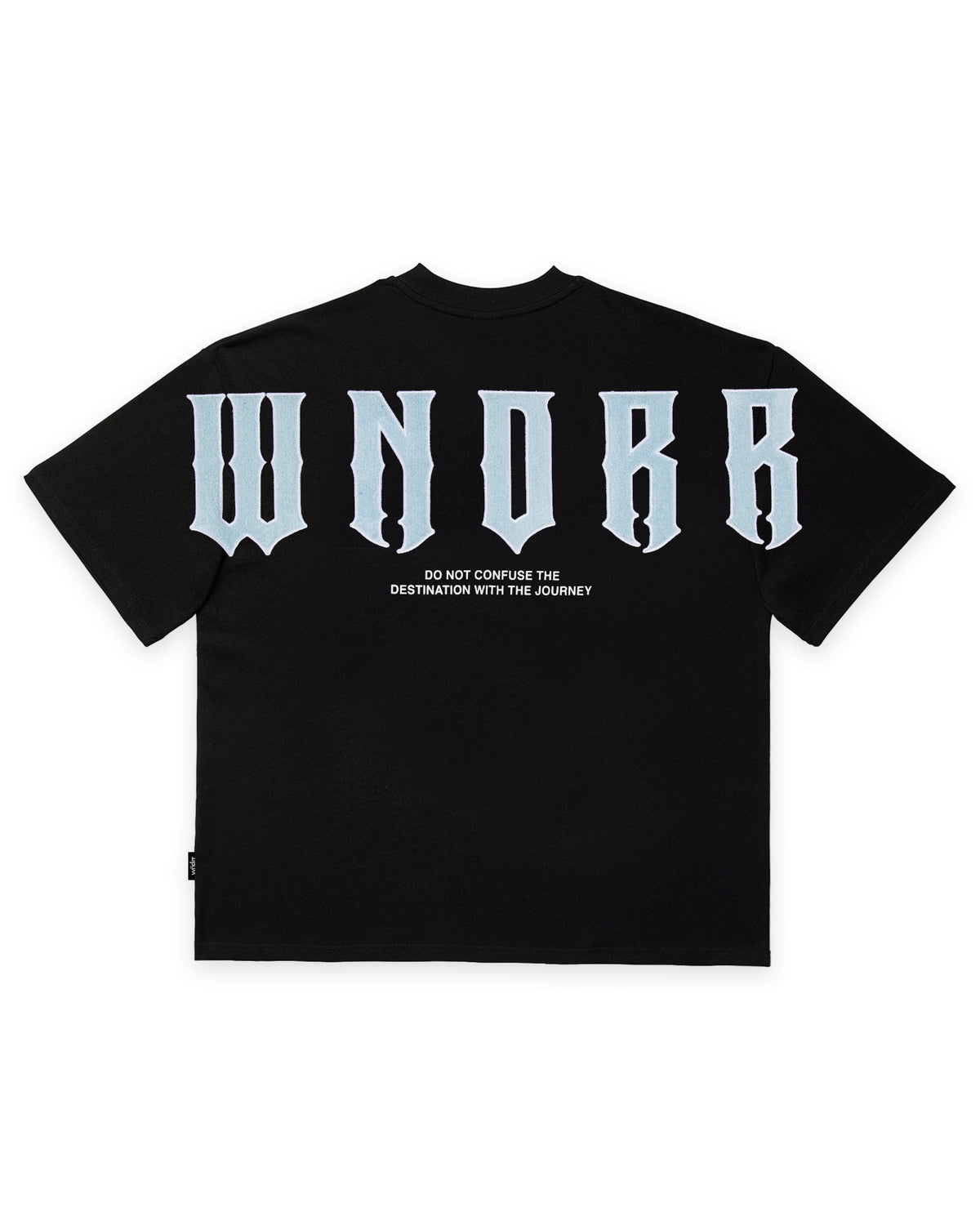 RAIDER HEAVY WEIGHT TEE - BLACK