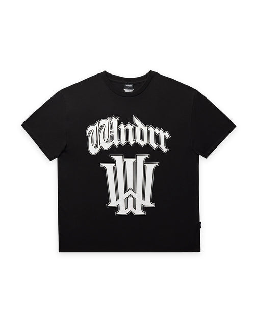 ARCHETYPE BOX FIT TEE - BLACK