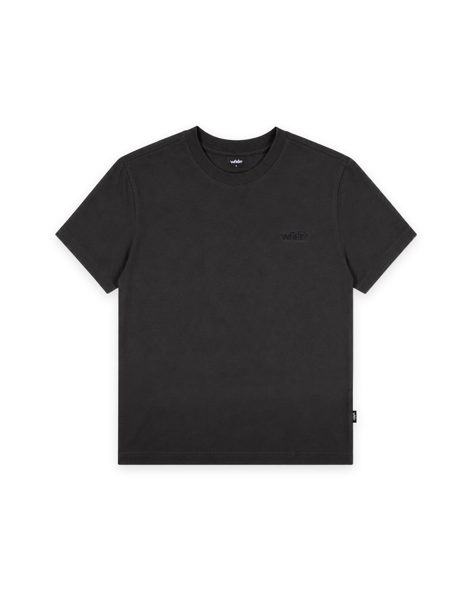 ACCENT REGULAR FIT TEE - FADED BLACK