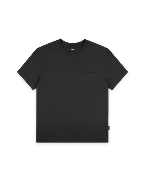 ACCENT REGULAR FIT TEE - FADED BLACK