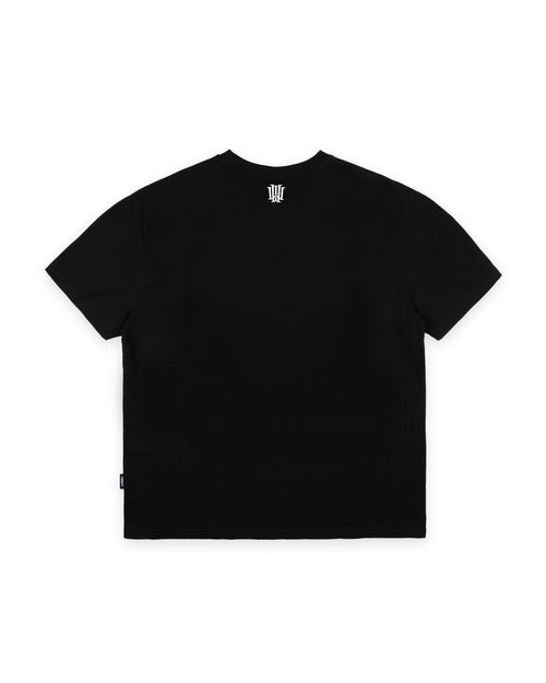 ARCHETYPE BOX FIT TEE - BLACK