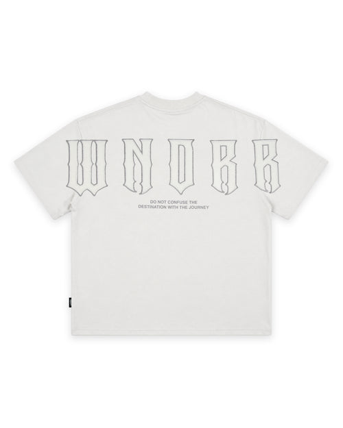 RAIDER HEAVY WEIGHT TEE - OYSTER