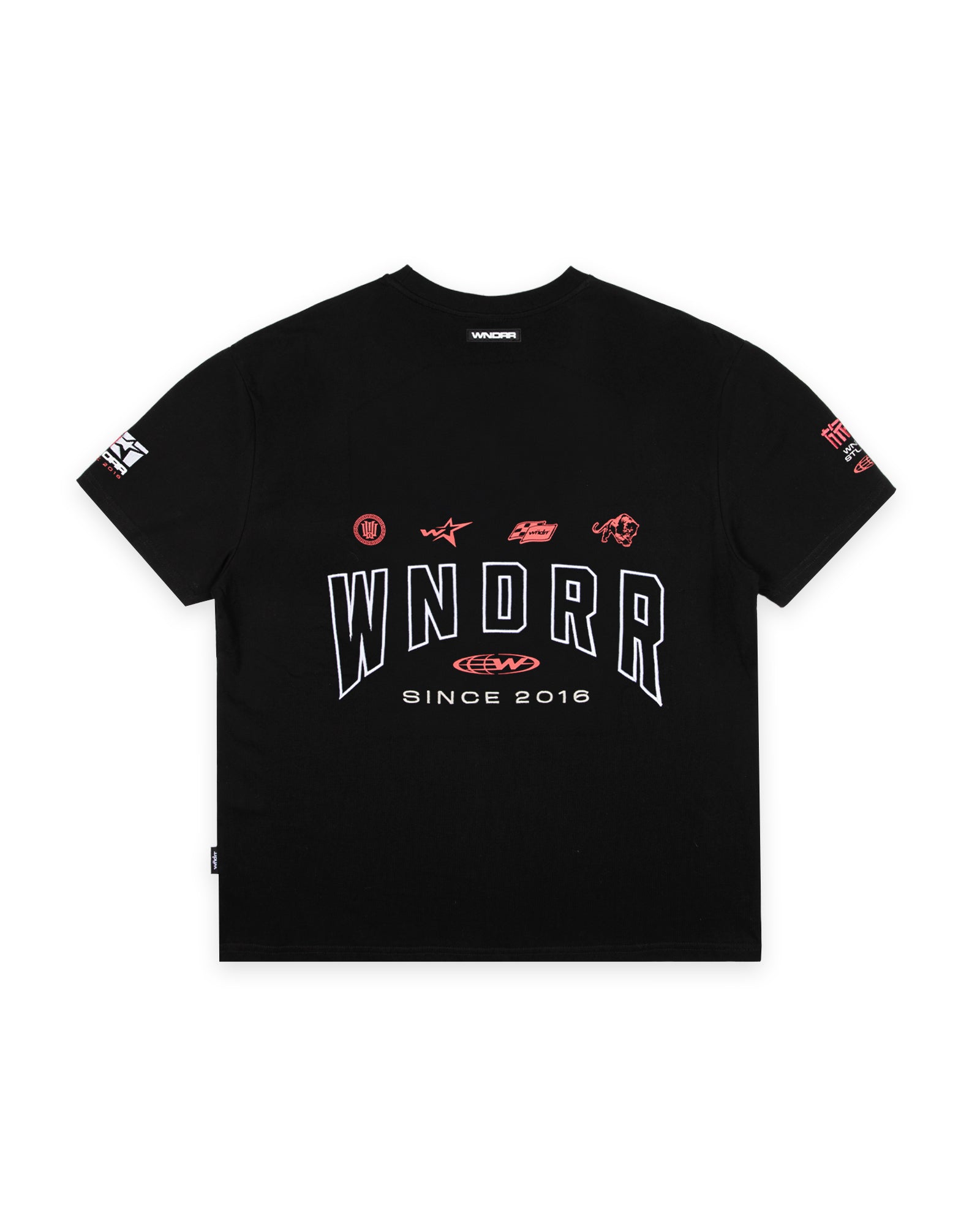 HASHI BOX FIT TEE - BLACK