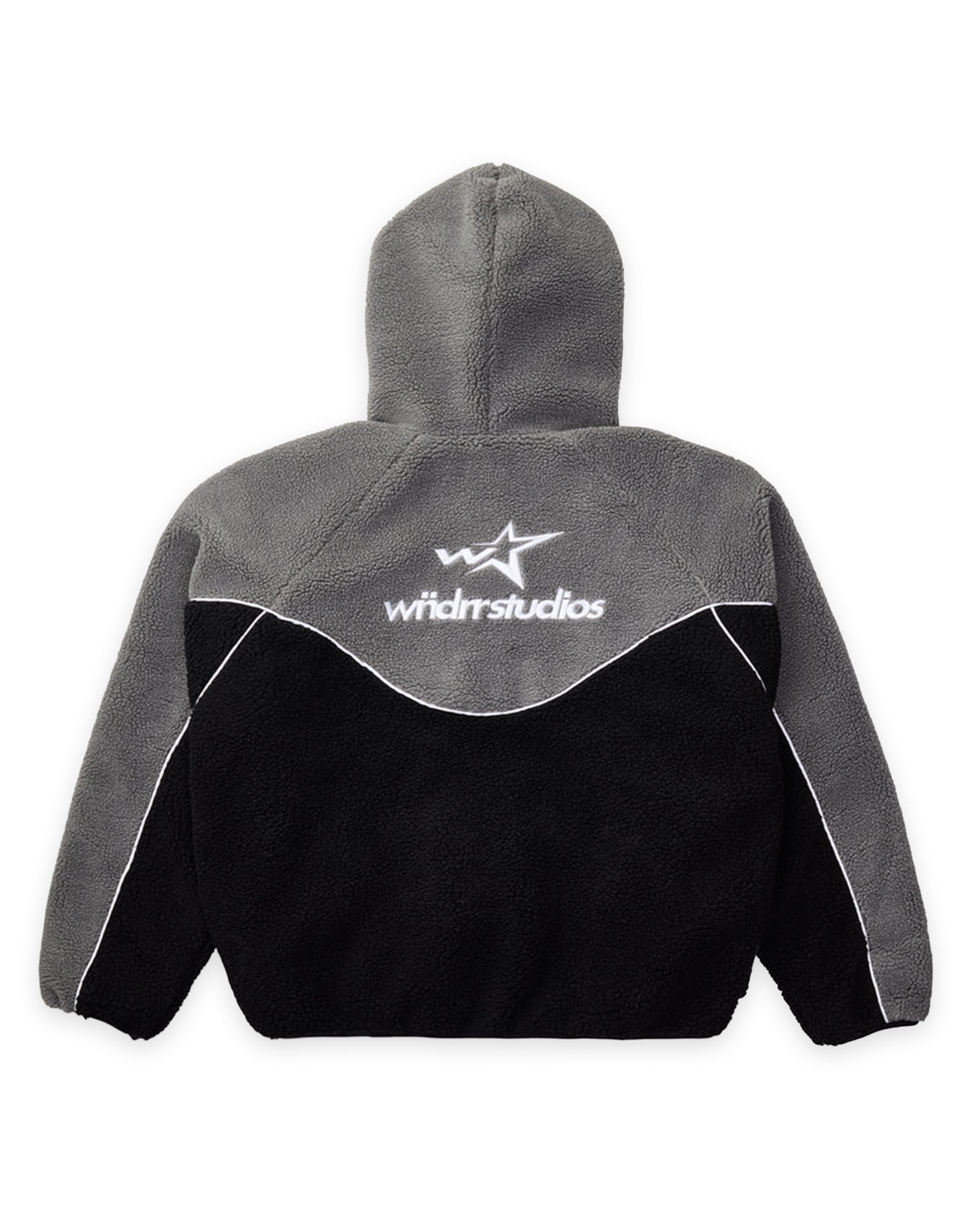 STXRHAUS FLEECE JACKET - GREY/BLACK