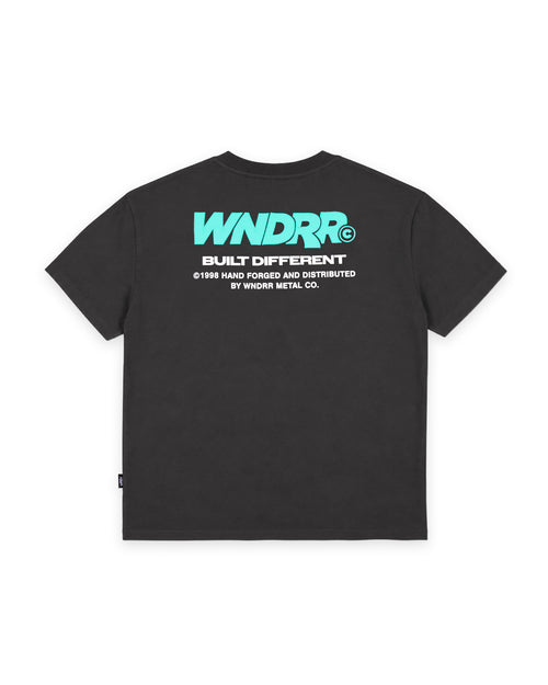 SHODO BOX FIT TEE - FADED BLACK