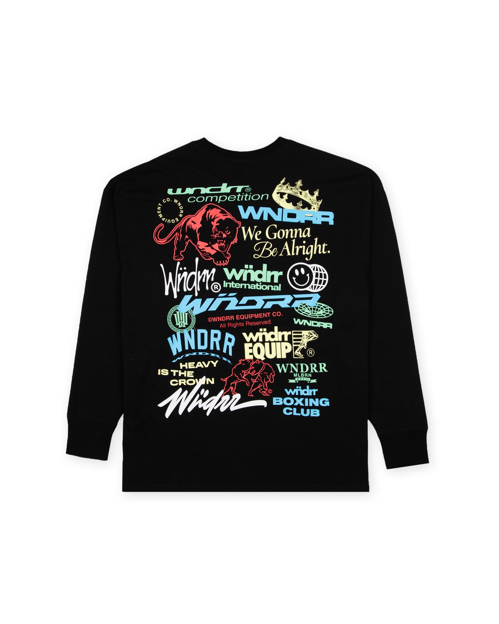 SYNDICATE L/S TEE - BLACK