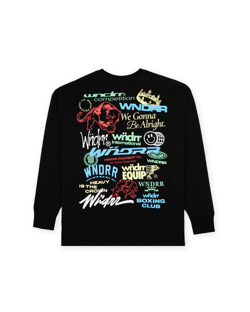 SYNDICATE L/S TEE - BLACK