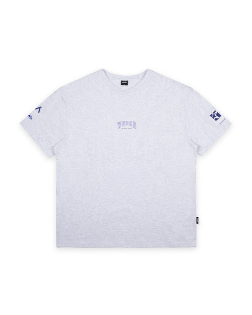 HASHI BOX FIT TEE - WHITE MARLE