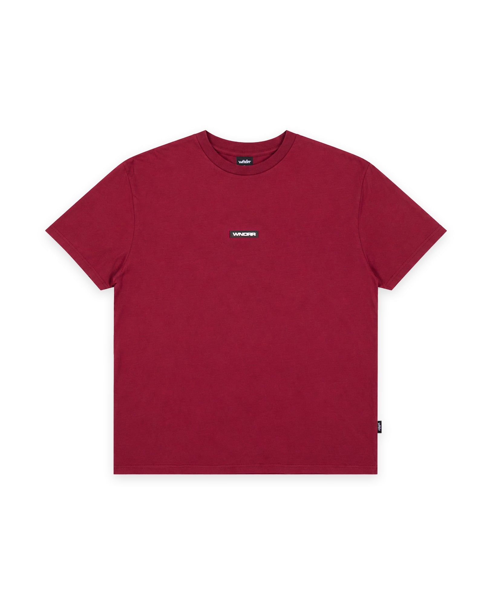 UNION BOX FIT TEE - BLOOD RED