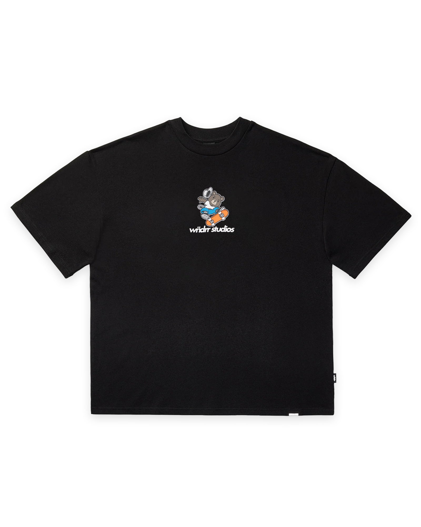 SK8 HEAVY WEIGHT TEE - BLACK