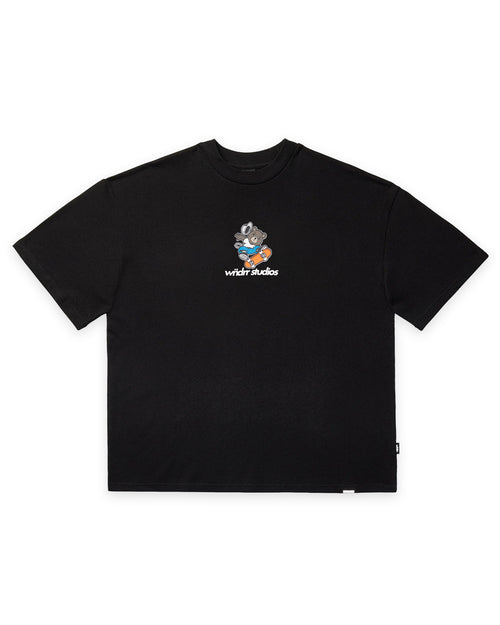 SK8 HEAVY WEIGHT TEE - BLACK