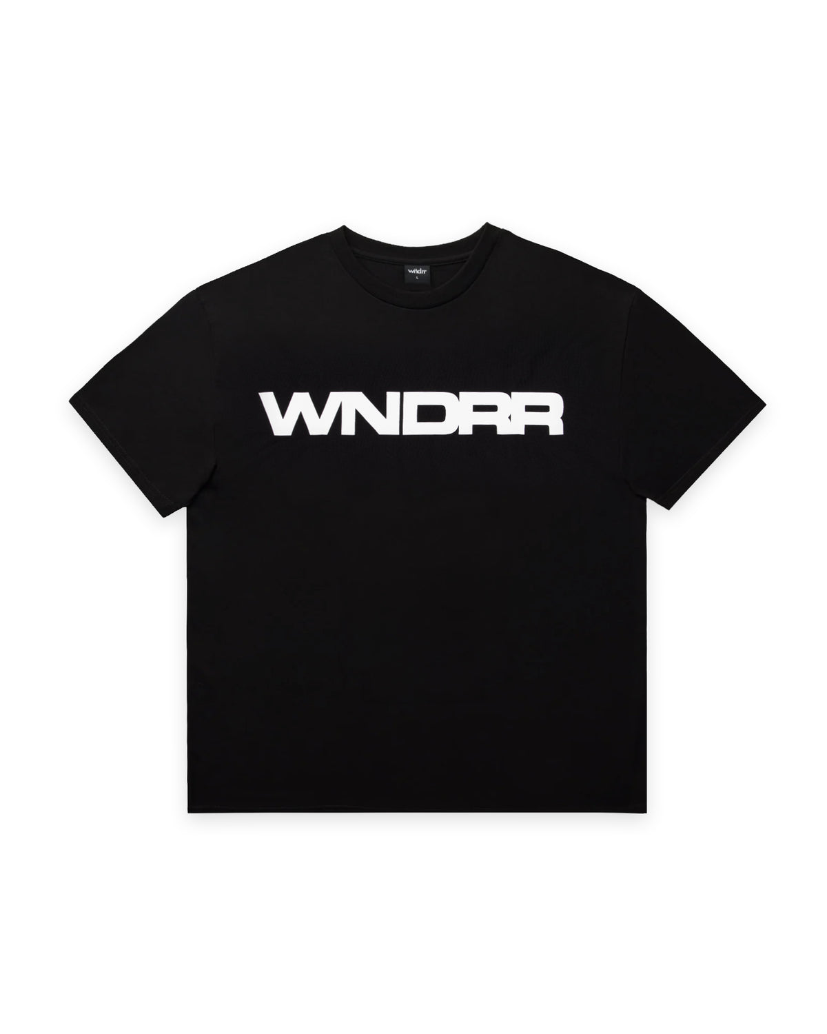 MOTIF BOX FIT TEE - BLACK/WHITE