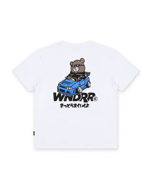 SLAMMED BOX FIT TEE - WHITE