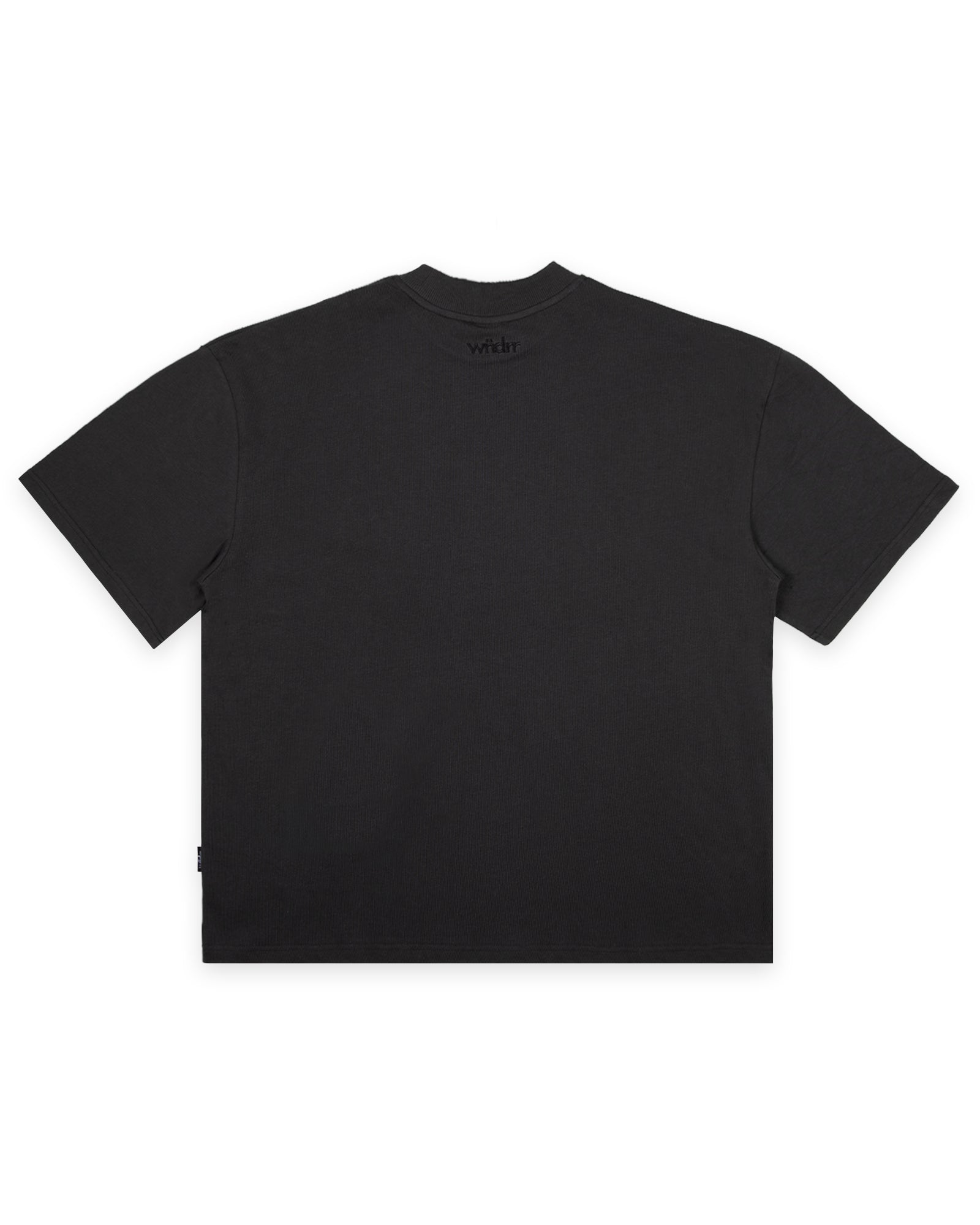 TOKEN HEAVY WEIGHT TEE - FADED BLACK