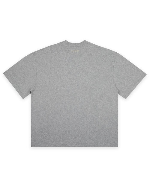 TOKEN HEAVY WEIGHT TEE - GREY MARLE