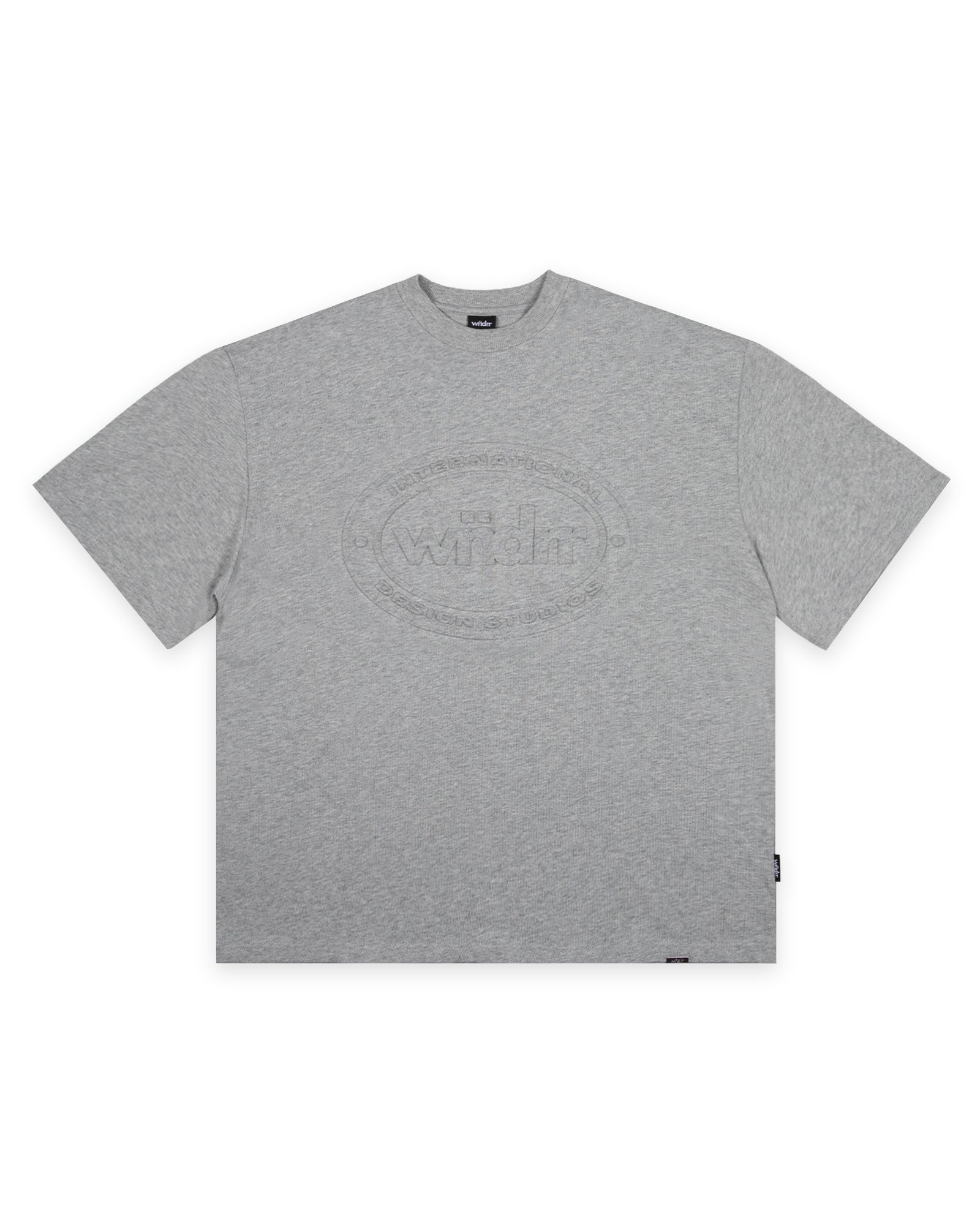 TOKEN HEAVY WEIGHT TEE - GREY MARLE