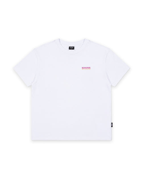 ARCADE BOX FIT TEE - WHITE