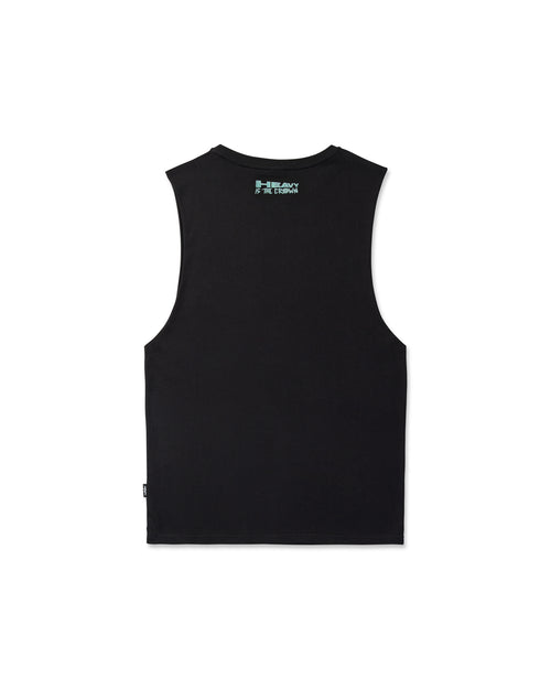 SHIFT MUSCLE TOP - BLACK